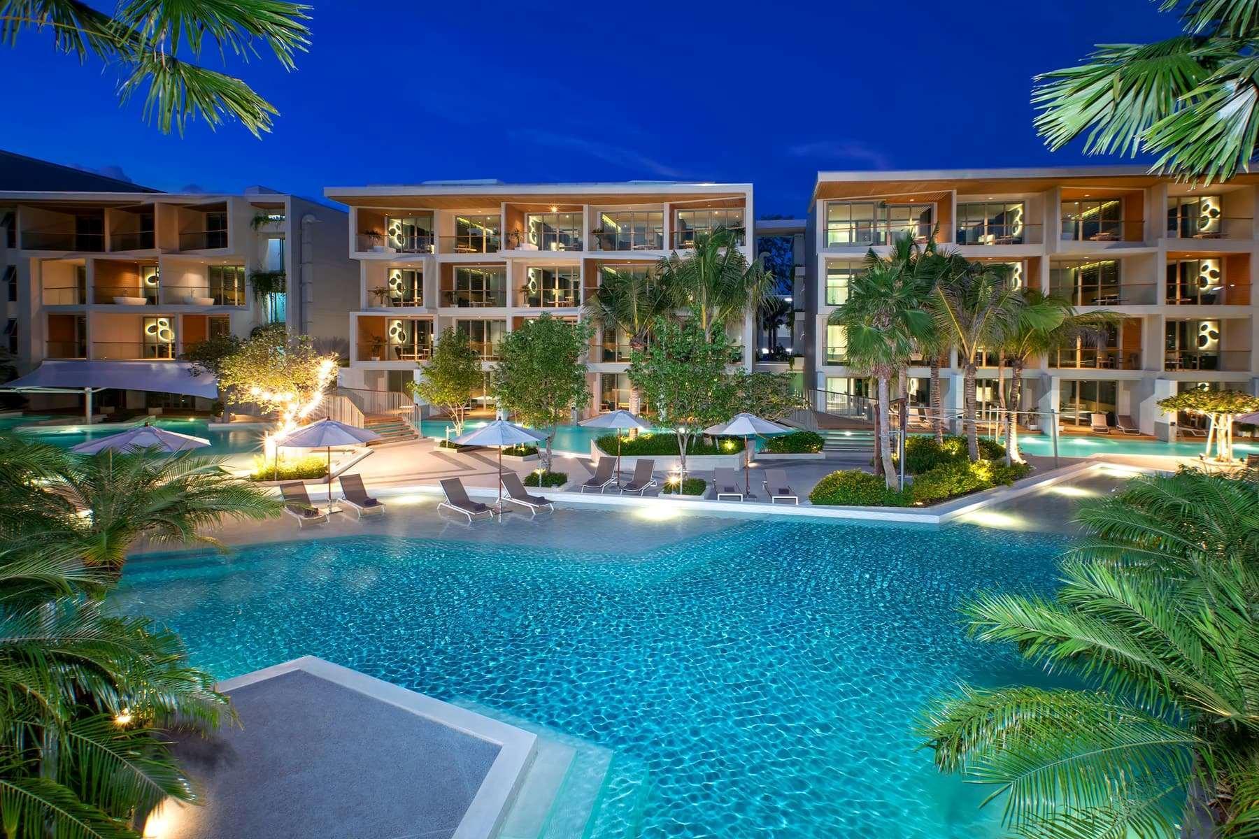 Wyndham Grand Nai Harn Beach Phuket Bagian luar foto