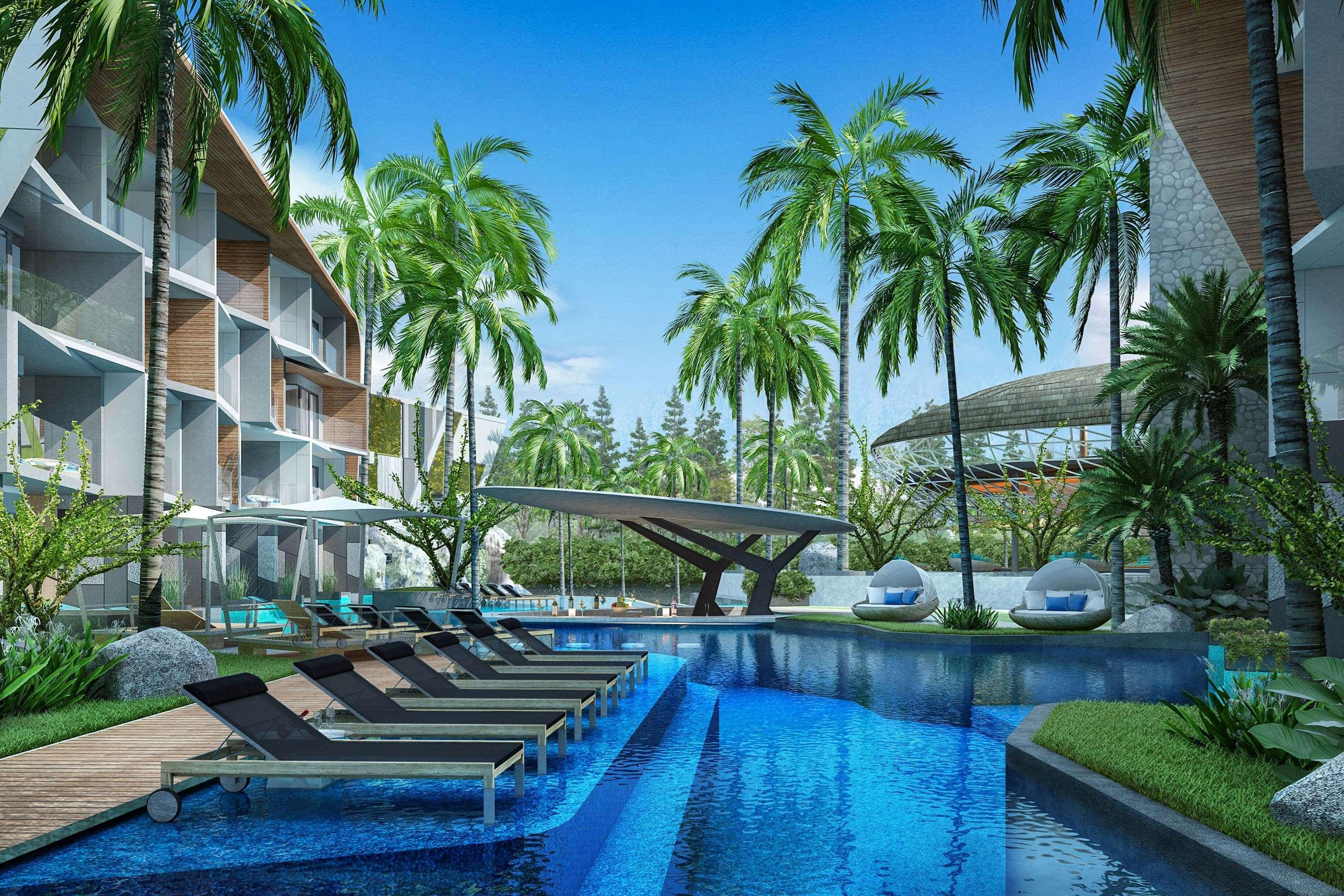 Wyndham Grand Nai Harn Beach Phuket Bagian luar foto
