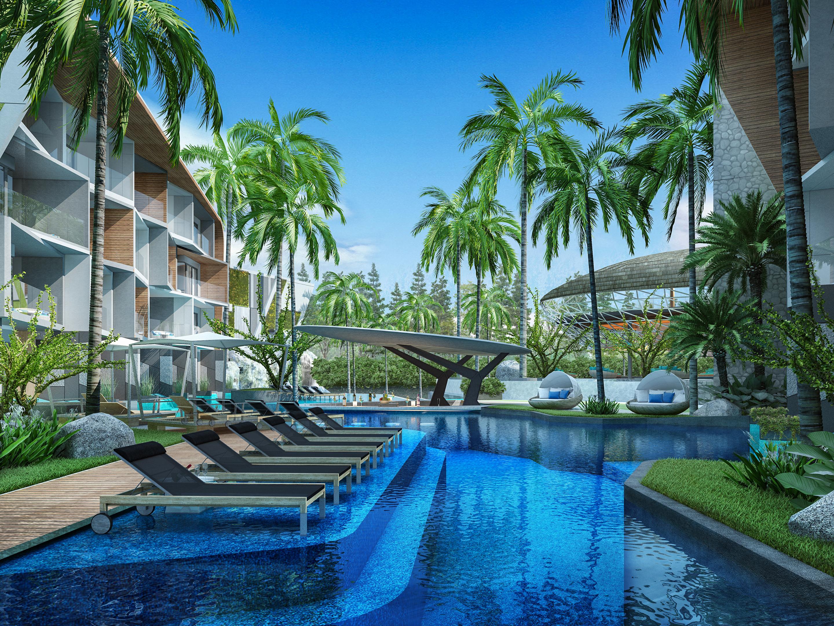 Wyndham Grand Nai Harn Beach Phuket Bagian luar foto